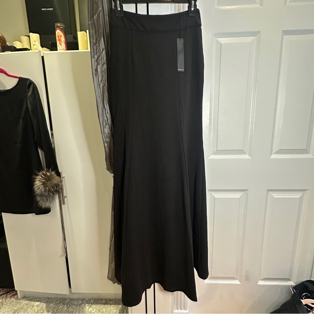 REVOLVE Black Maxi Skirt Krisa